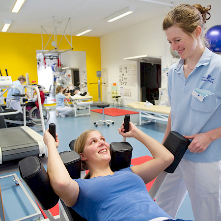 Spazio adibito alla fisioterapia – Privatklinik Bethanien